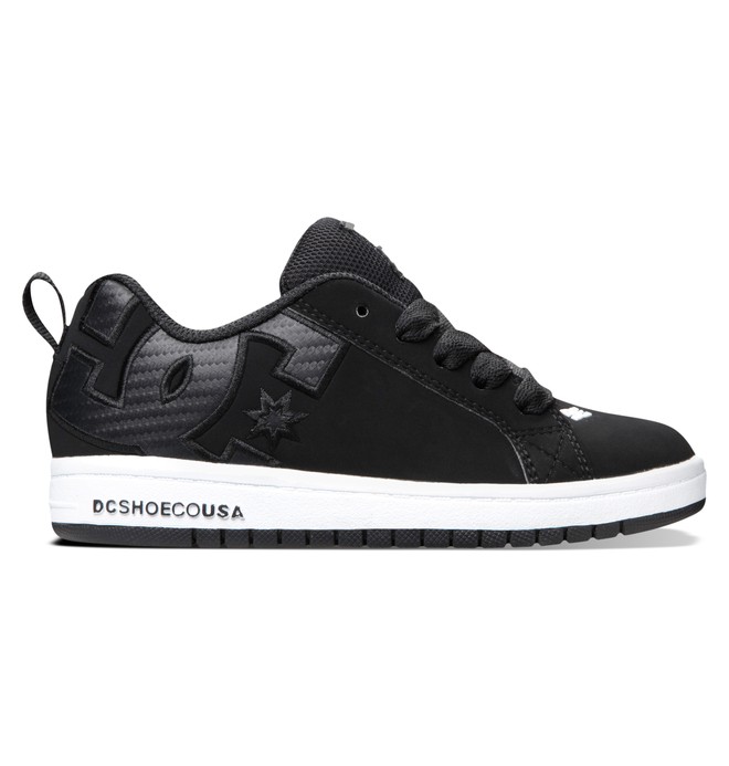 dcshoes, Kid's Court Graffik SE Shoes, BLACK (001) 0 Kid's Court Graffik SE Shoes 301131B DC Shoes