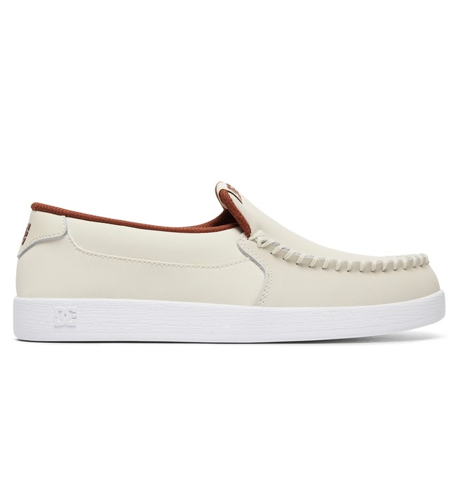 dcshoes, Women's Villain Shoes, CREAM (cre) 0 Women's Villain Shoes White 301360 DC Shoes