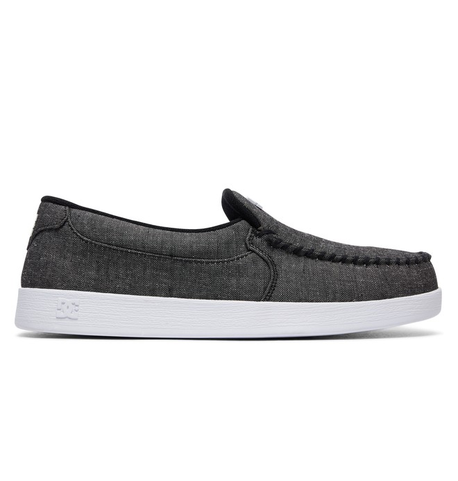 dcshoes, Men's Villain TX Slip On Shoes, BLACK/WHITE FADE (bwf) 0 Men's Villain TX Slip On Shoes Black 301815 DC Shoes