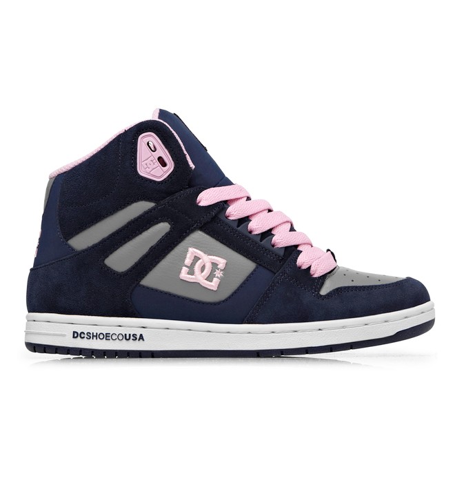 dcshoes, Rebound High - High-Top Shoes, NAVY (nvy) 0 Rebound High - High-Top Shoes 302164 DC Shoes