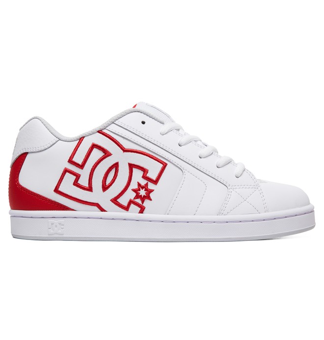 dcshoes, Net Shoes, WHITE/ATHLETIC RED/WHITE (hrh) 0 Net Shoes White 302361 DC Shoes