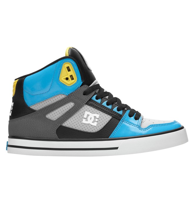 dcshoes, Spartan WC High-Top Shoes, ARMOR/TURQUOISE (arq) 0 Spartan WC High-Top Shoes 302523 DC Shoes