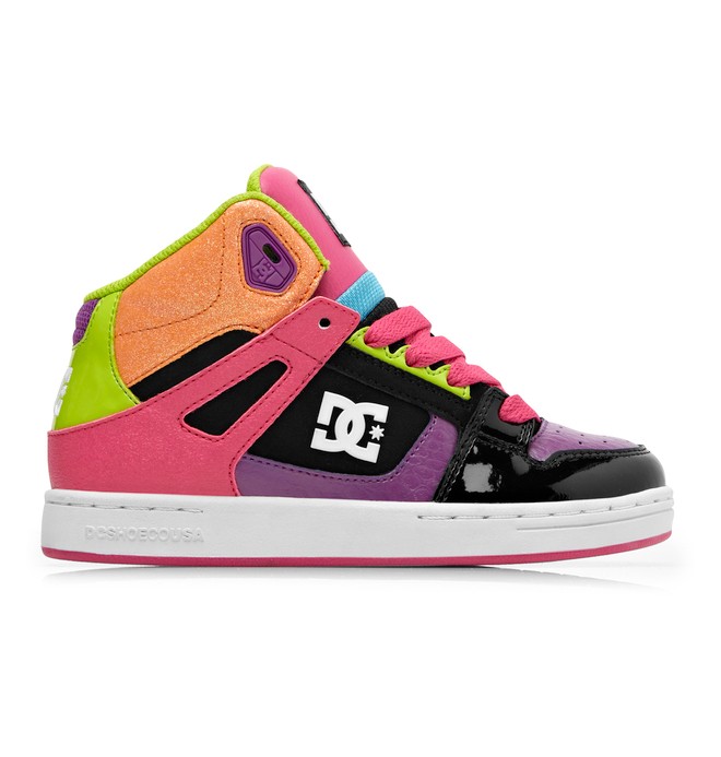 dcshoes, Rebound - High-Top Shoes, HOT PINK (674) 0 Rebound - High-Top Shoes 302676A DC Shoes