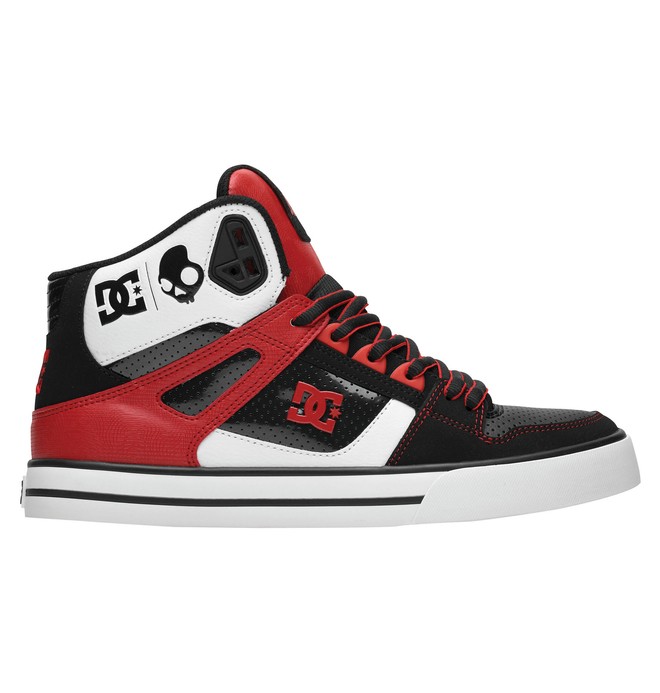 dcshoes, Men's Spartan Hi SK Shoes, BLACK/WHITE/ATHLETIC (bwa) 0 Men's Spartan Hi SK Shoes 303168 DC Shoes