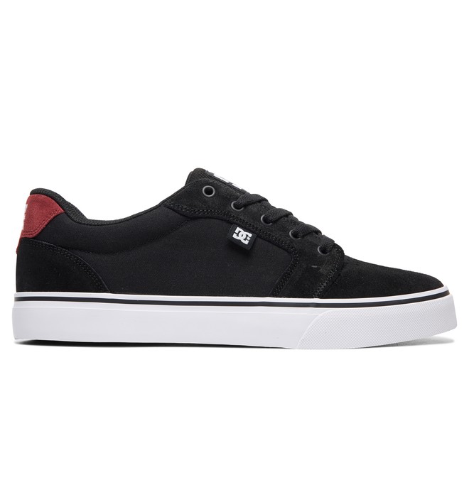 dcshoes, Anvil Shoes, BLACK/BIKING RED (kkr) 0 Anvil Shoes Black 303190 DC Shoes