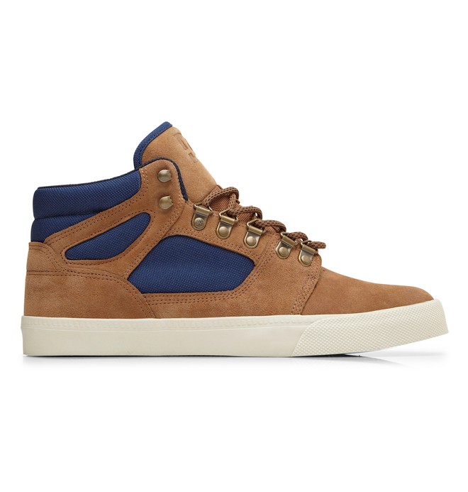 dcshoes, Men's Rest HI LE Shoes, BROWN/BLUE (bnb) 0 Men's Rest HI LE Shoes 303200 DC Shoes