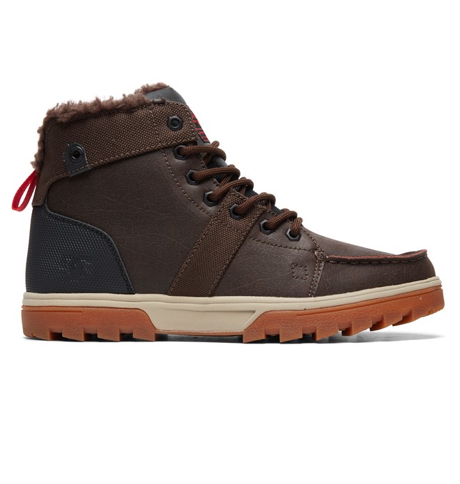 dcshoes, Woodland - Bottes à lacets pour Homme, BROWN/GREEN/BLACK (xcgk) 0 Woodland - Bottes à lacets pour Homme Marron 303241 DC Shoes