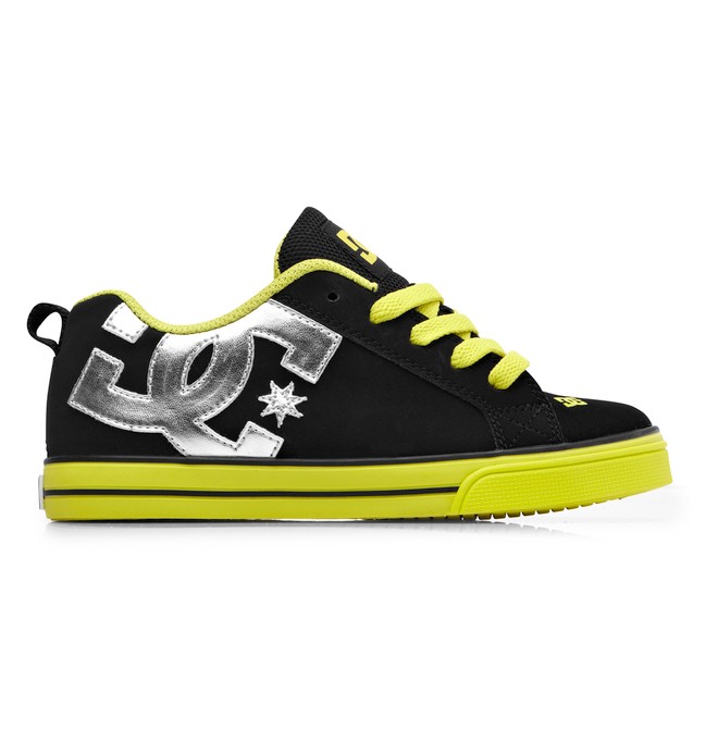 dcshoes, Court Graffik Vulc, BLACK/SILVER (bs2) 0 Court Graffik Vulc 303296B DC Shoes