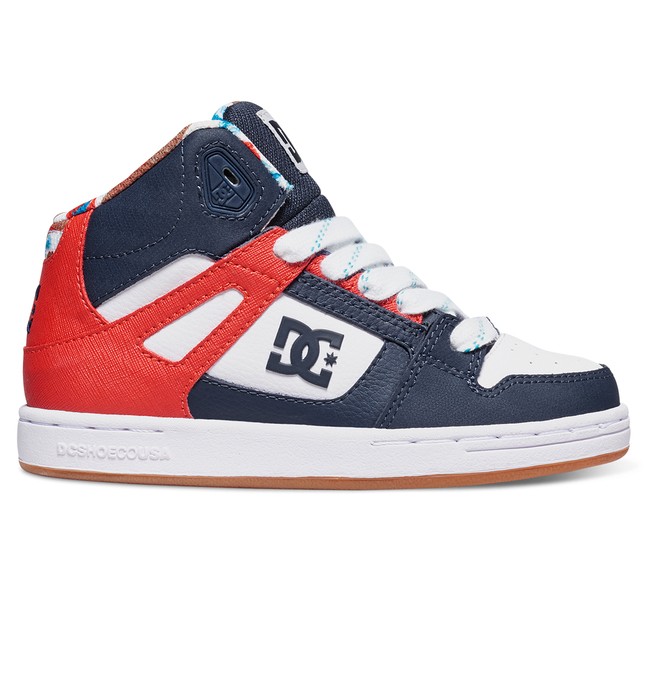 dcshoes, Rebound SE - Zapatillas de corte alto, BLACK/RED PRINT (bep) 0 Rebound SE - Zapatillas de corte alto Negro 303310A DC Shoes