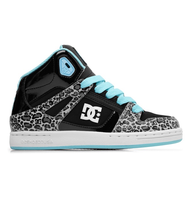dcshoes, Rebound SE - High-Top Shoes, BLACK RINGER (bri) 0 Rebound SE - High-Top Shoes 303310A DC Shoes