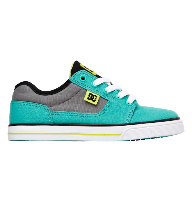 dcshoes, Boy's Bristol Canvas Shoes, AQUA (aqa) 0 Boy's Bristol Canvas Shoes 303324B DC Shoes