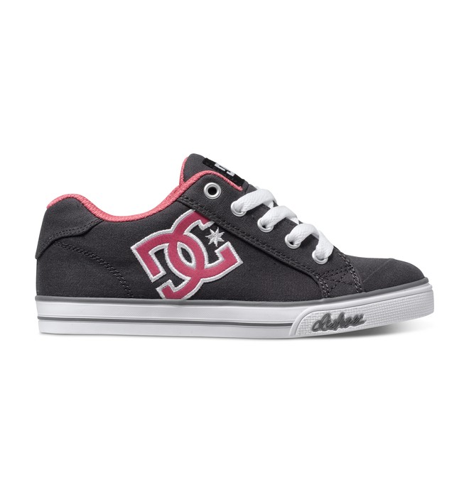dcshoes, Girl's 8-16 Chelsea TX Shoes, ARMOR/PINK (amp) 0 Girl's 8-16 Chelsea TX Shoes 303344B DC Shoes