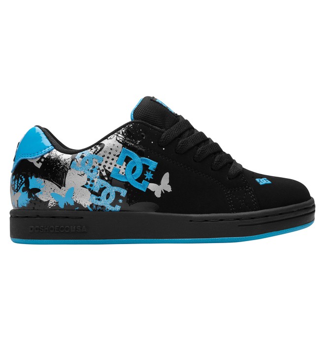 dcshoes, PIXIE BTTRFLY, BLACK/TURQ/SPARKLE (bql) 0 PIXIE BTTRFLY 303345B DC Shoes
