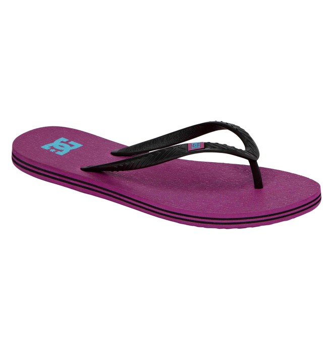 dcshoes, Spray - Flip-Flops, GRAPE/BLACK (5gb) 0 Spray - Flip-Flops 303362 DC Shoes