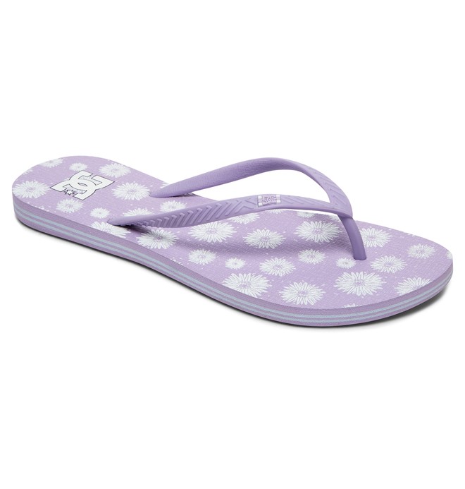 dcshoes, Spray Graffik - Flip-Flops for Women, LILAC (lil) 0 Spray Graffik - Flip-Flops for Women Purple 303363 DC Shoes