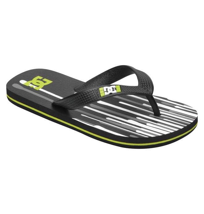 dcshoes, Spray - Tongs pour Homme, BLACK/LIME (bki) 0 Spray - Tongs pour Homme 303387 DC Shoes