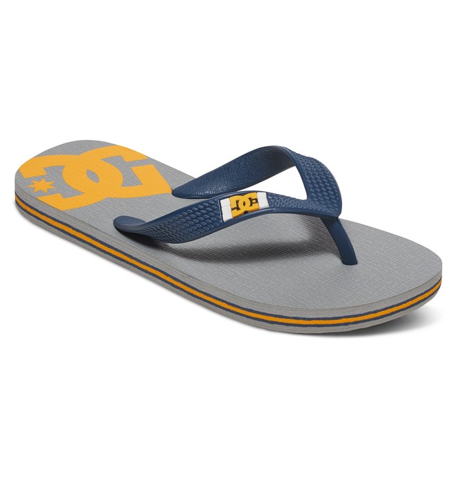 dcshoes, Spray - Infradito, GREY/BLUE (gbf) 0 Spray - Infradito Gray 303387 DC Shoes
