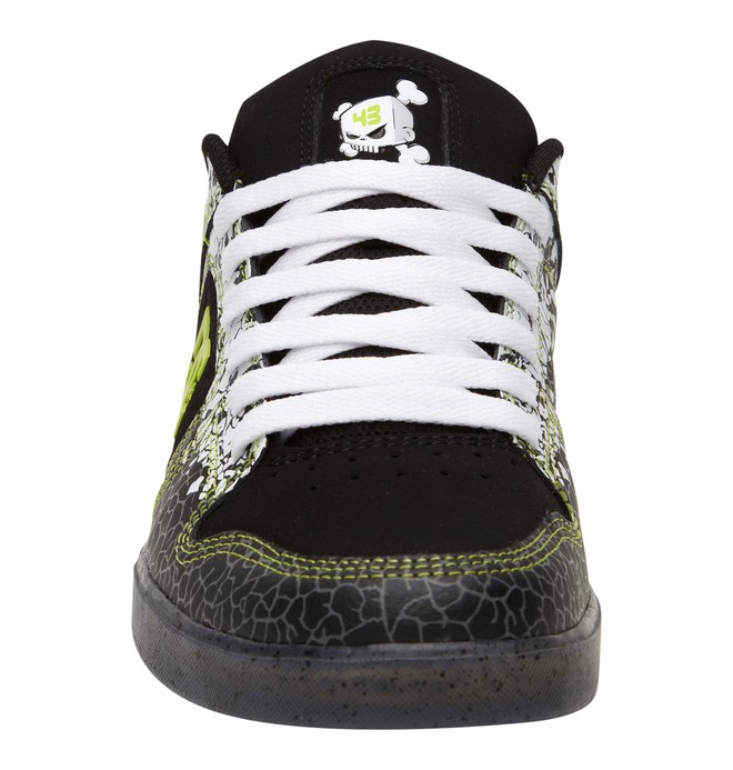 dcshoes, Men's Ken Block Union Shoes, BLACK/SOFT LIME PRINT (0lp) 0 Men's Ken Block Union Shoes 303407 DC Shoes