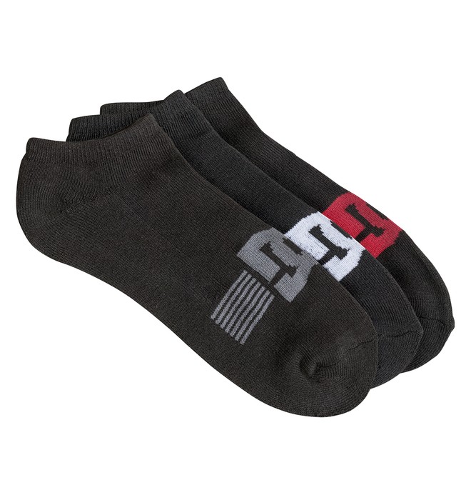 dcshoes, DC Logo No Show Socks, BLACK (kvj0) 0 DC Logo No Show Socks 30618F DC Shoes