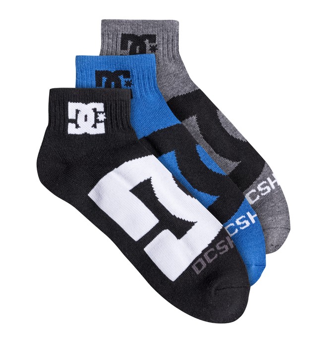 dcshoes, DC Logo Quarter Socks, BLACK (kvj0) 0 DC Logo Quarter Socks 30621F DC Shoes
