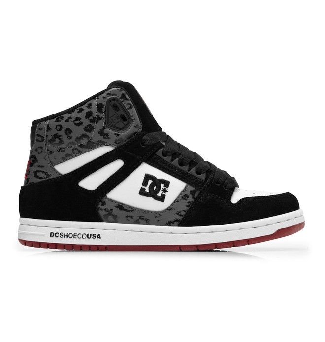 dcshoes, Rebound High SE, BLACK/WHITE PRINT (bwp) 0 Rebound High SE 320028 DC Shoes