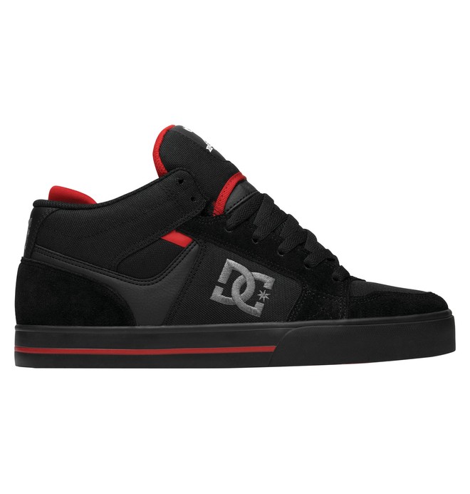 dcshoes, Men's Rob Wise Tactic Mid Shoes, BLACK/TRUE RED/BLACK (ktk) 0 Men's Rob Wise Tactic Mid Shoes 320036 DC Shoes