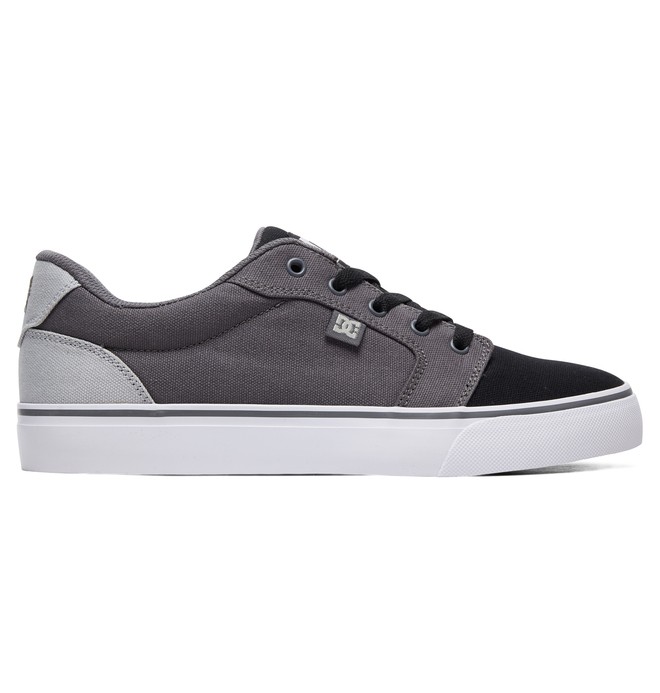 dcshoes, Anvil TX Shoes, BATTLESHIP/BLACK (bbk) 0 Anvil TX Shoes Grey 320040 DC Shoes