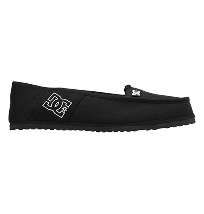 dcshoes, Women's Villain Slippers, BLACK/WHITE (bkw) 0 Women's Villain Slippers 320064 DC Shoes