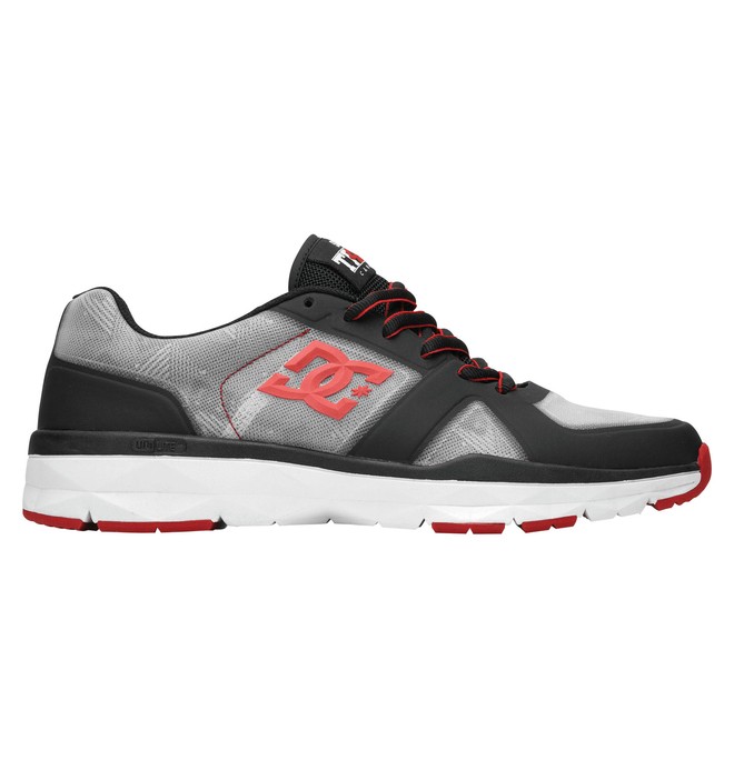 dcshoes, UNILITE TRNR TC, BLACK/WHITE/ATHLETIC RED (bwa) 0 UNILITE TRNR TC 320100 DC Shoes