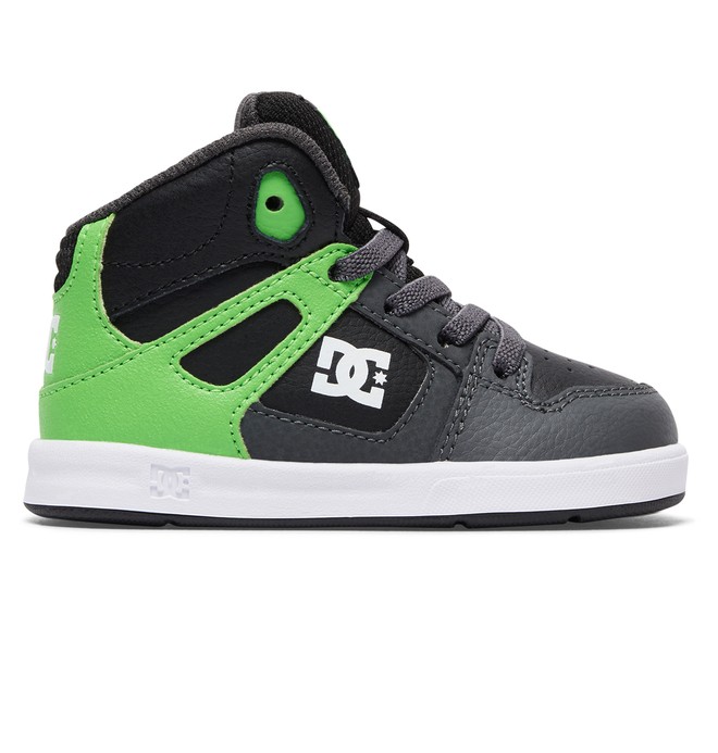 dcshoes, Rebound Ul - Scarpe alte, GREEN/GREY/WHITE (xgsw) 0 Rebound Ul - Scarpe alte Green 320167 DC Shoes