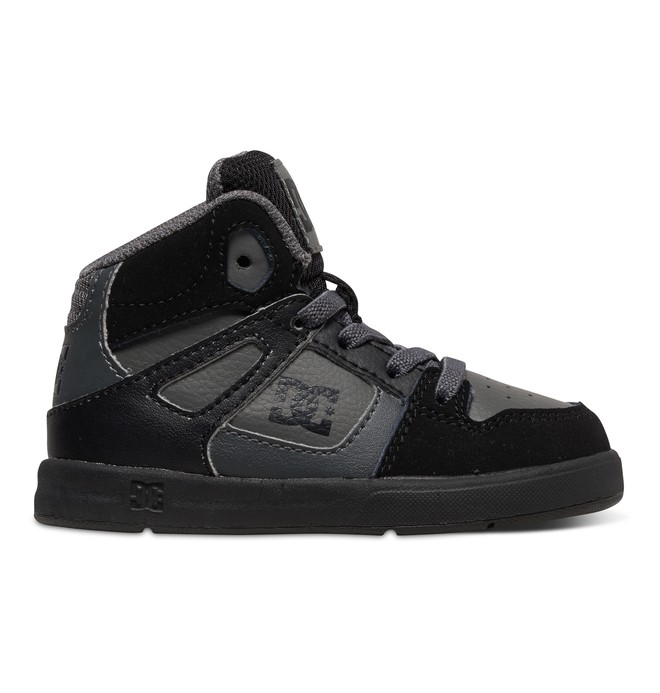 dcshoes, Rebound Ul - High-Top Shoes, GREY/BLACK/GREY (xsks) 0 Rebound Ul - High-Top Shoes Gray 320167 DC Shoes