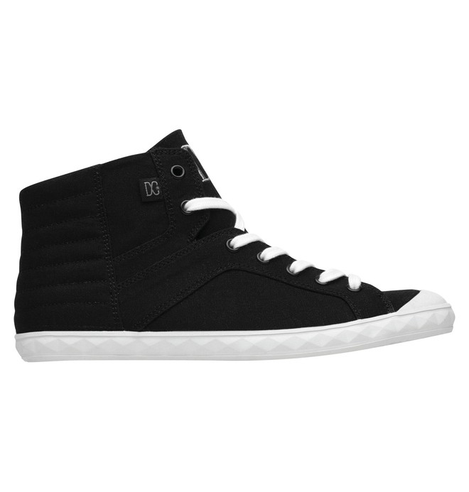 dcshoes, Women's Chelsea Zero II HI Shoes, BLACK/WHITE (bkw) 0 Women's Chelsea Zero II HI Shoes 320187 DC Shoes