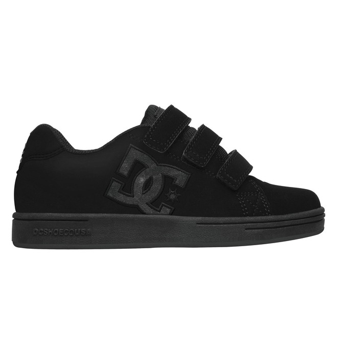 dcshoes, Boy's 4-7 Character V Shoes, BLACK/BLACK (bb2) 0 Boy's 4-7 Character V Shoes 320330A DC Shoes