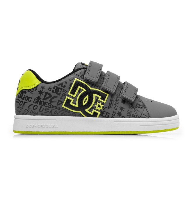dcshoes, Character V - Chaussures basses, GREY/YELLOW (gy1) 0 Character V - Chaussures basses 320330A DC Shoes