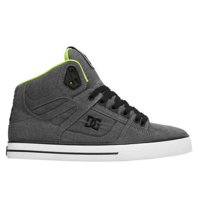 dcshoes, Men's Spartan Hi WC TX Shoes, BLACK WASH (bw8) 0 Men's Spartan Hi WC TX Shoes 320348 DC Shoes