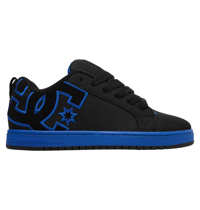 dcshoes, Men's Court Graffik TX Shoes, BLACK/NAUTICAL BLUE (1bn) 0 Men's Court Graffik TX Shoes 320351 DC Shoes