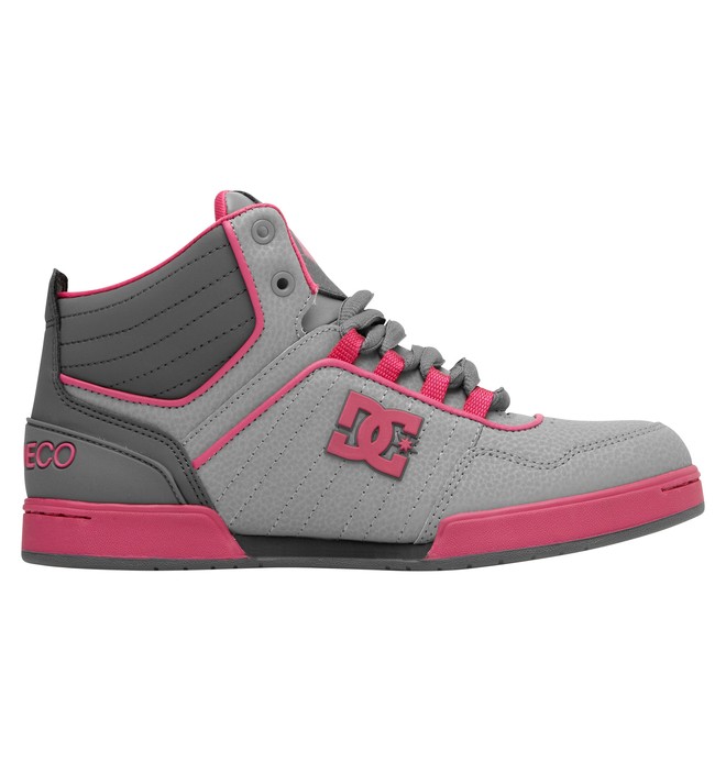 dcshoes, Women's Swisher MID Shoes, GREY/RED (grf) 0 Women's Swisher MID Shoes 320373 DC Shoes