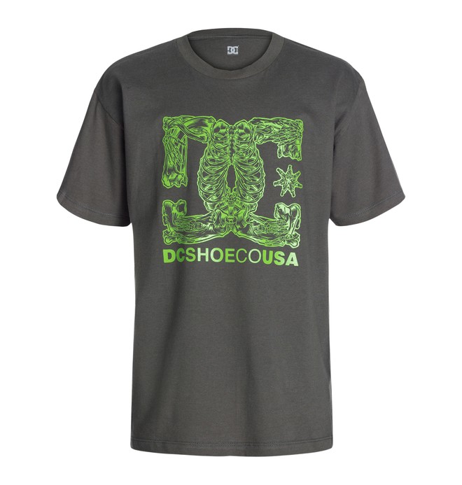 dcshoes, Camiseta Bones Division - Niños 2 -7, Dark Shadow (krp0) 0 Camiseta Bones Division - Niños 2 -7 50454671 DC Shoes