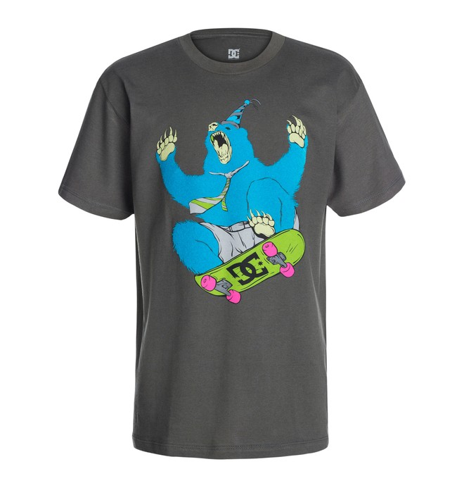 dcshoes, Boys 2-7 Grizzle Tee, Dark Shadow (krp0) 0 Boys 2-7 Grizzle Tee 50454672 DC Shoes