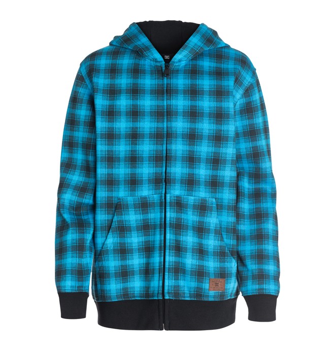 dcshoes, Boy's 8-16 Shove Hoodie, Dresden Blue (bml0) 0 Boy's 8-16 Shove Hoodie 50464028 DC Shoes