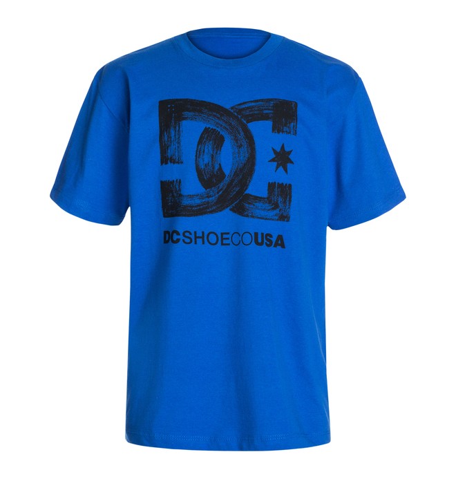 dcshoes, Boy's 8-16 Brush It Tee, Nautical Blue (bqr0) 0 Boy's 8-16 Brush It Tee 50464073 DC Shoes