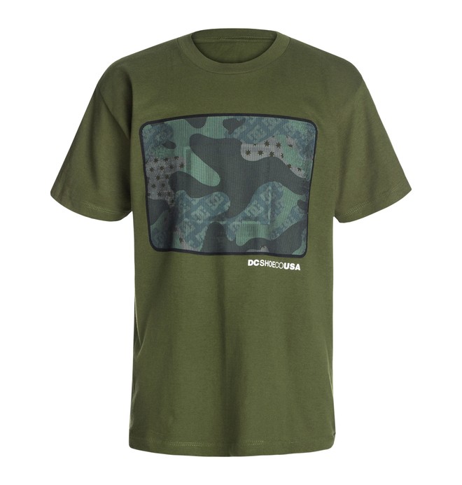dcshoes, HERITAGE TEE, Olive Night (crh0) 0 HERITAGE TEE 50464095 DC Shoes