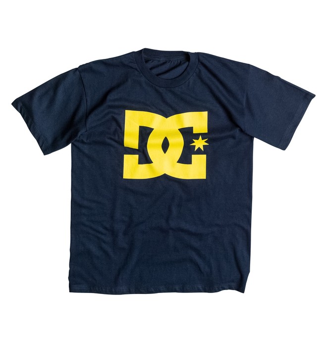 dcshoes, Boy's 8-16 DC Star Tee, Peacoat (btn0) 0 Boy's 8-16 DC Star Tee 50564501 DC Shoes