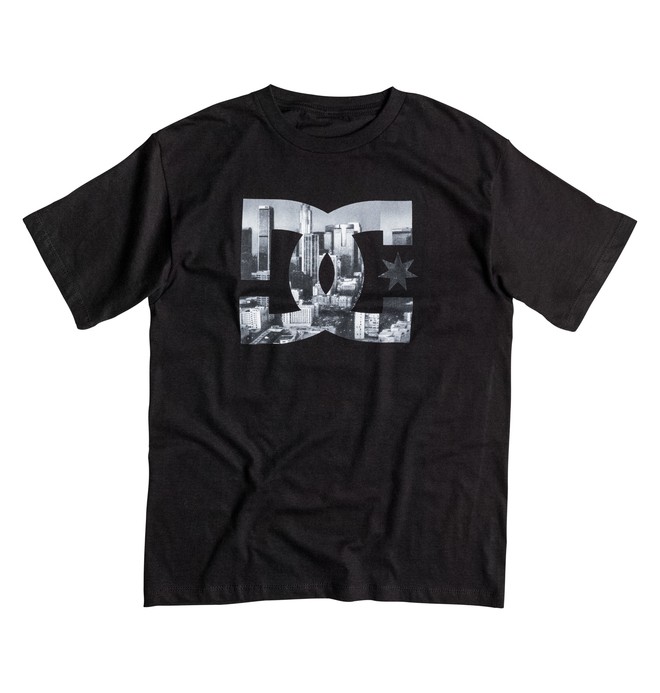 dcshoes, Boys Optics Tee, Anthracite (kvj0) 0 Boys Optics Tee 50564502 DC Shoes