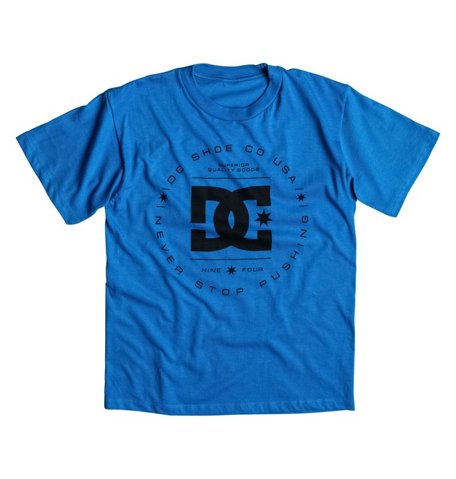 dcshoes, Boy's 8-16 Rebuilt Tee, Skydiver (bqw0) 0 Boy's 8-16 Rebuilt Tee 50564511 DC Shoes