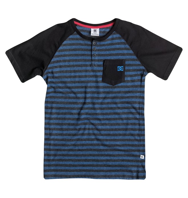 dcshoes, Kid's 2-7 Exit Raglan Tee, Skydiver (bqw0) 0 Kid's 2-7 Exit Raglan Tee 50654814 DC Shoes
