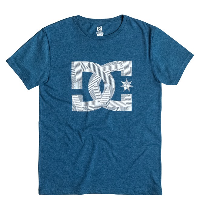 dcshoes, Kid's 2-7 DC Linearism Tee, Skydiver (bqw0) 0 Kid's 2-7 DC Linearism Tee 50654906 DC Shoes