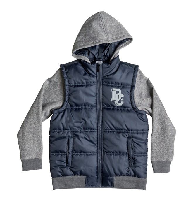 dcshoes, Kid's 2-7 Core Jacket, Peacoat (btn0) 0 Kid's 2-7 Core Jacket 50656803 DC Shoes