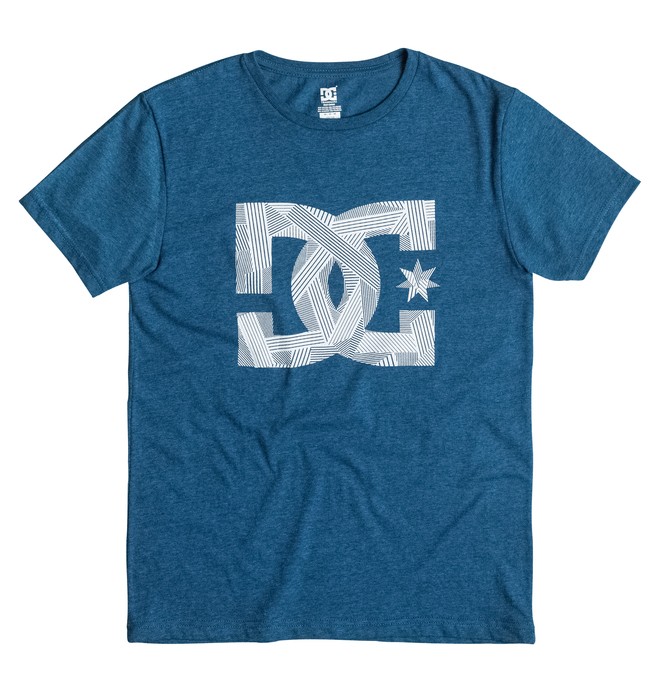 dcshoes, Boy's 8-16 DC Linearism Tee, Skydiver (bqw0) 0 Boy's 8-16 DC Linearism Tee 50664006 DC Shoes