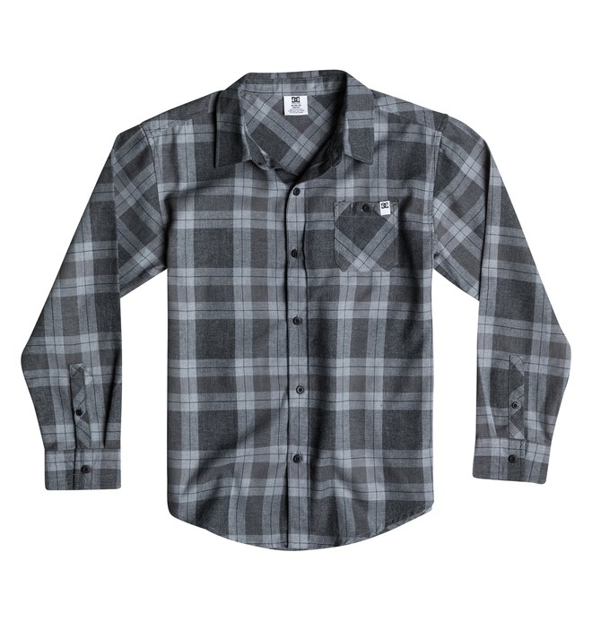 Swell Woven 50664046 0 Boy's 8-16 Swell Flannel Shirt 50664046 DC Shoes
